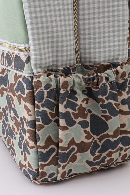 Camouflage deer print backpack