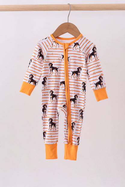 Tennessee vols bamboo zipper romper