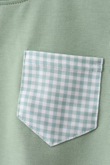 Sage Gingham Set
