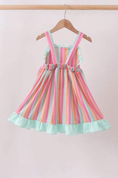 Rainbow Stripe Dress
