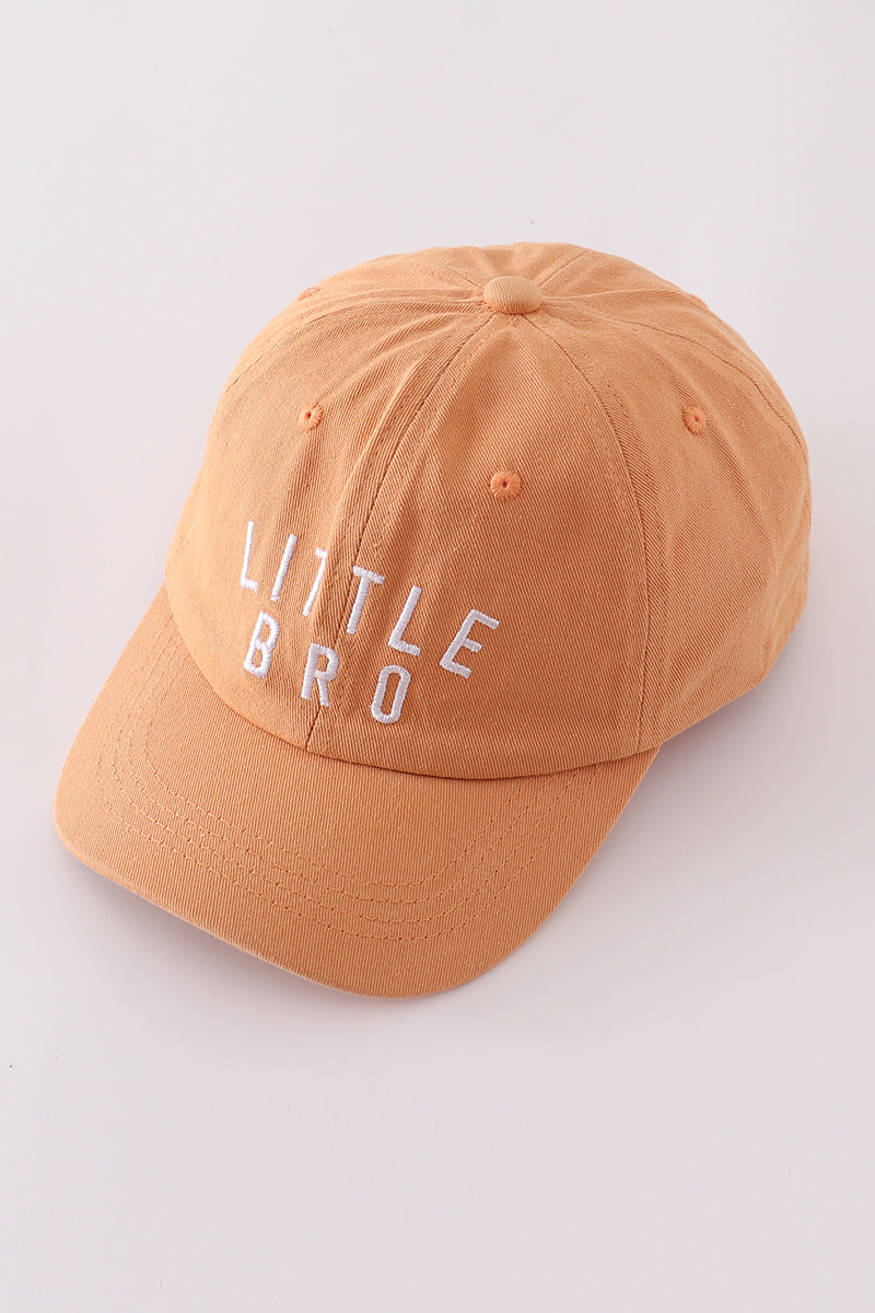 Brown bro embroidery baseball cap