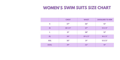 Blue bow lattice print  mom swimsuit