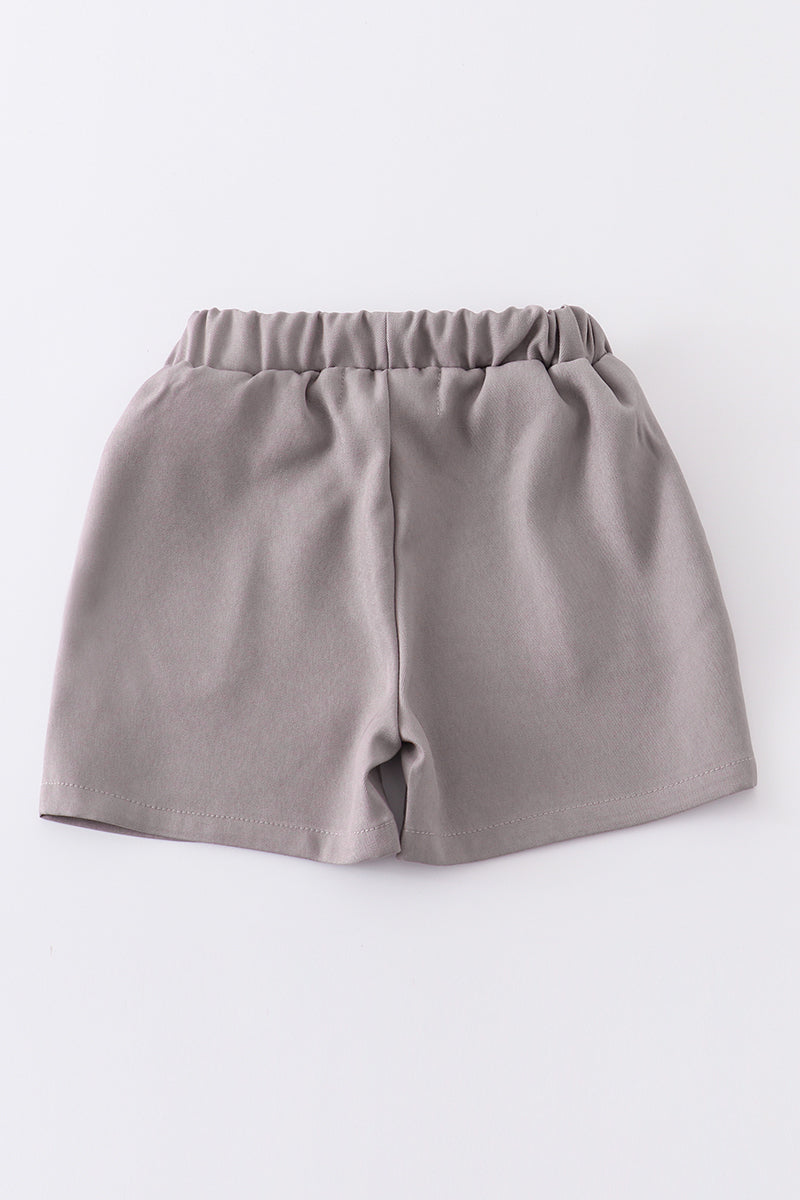 Premium Grey pocket shorts