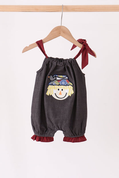 Charcoal Scarecrow Embroidery Bubble