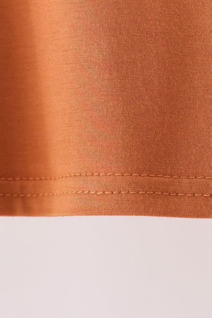 Caramel bamboo pajama set – view 5