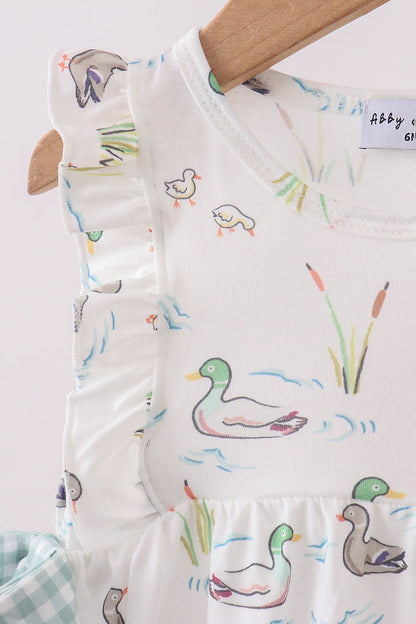 Green Duck Bubble