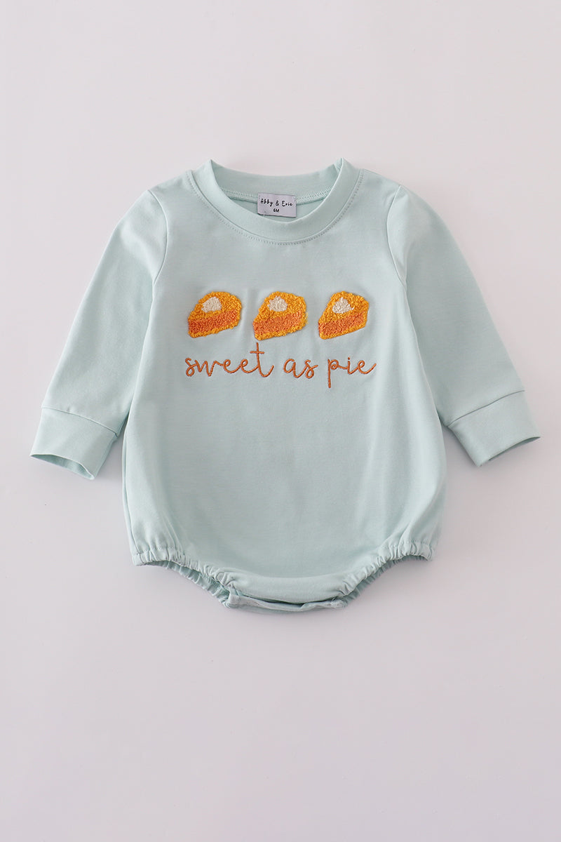 Sweet as pie french knot boy bubble