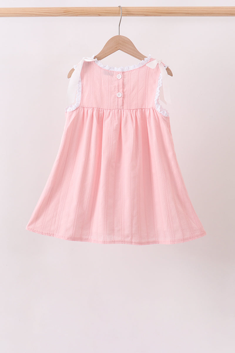 Pink Lace Dress
