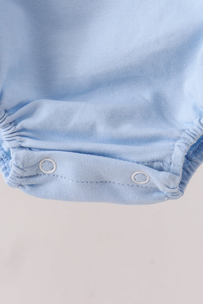 Blue Pumpkin Embroidery Bubble