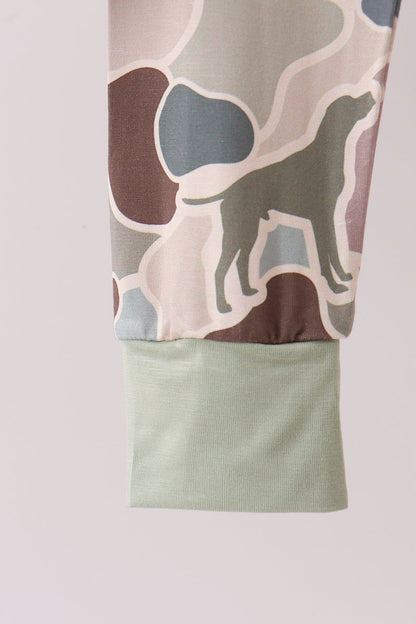 Camouflage Hunting Bamboo Pajama Set