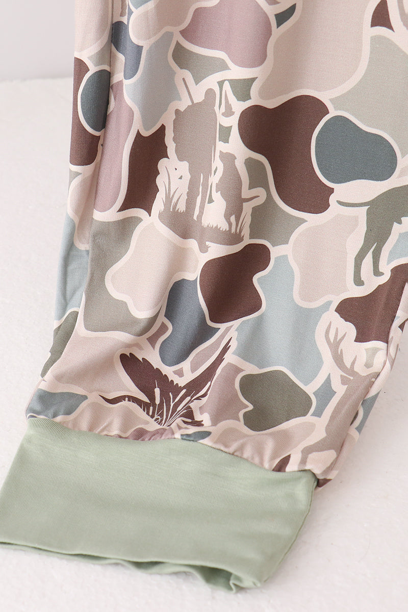 Camouflage Hunting Bamboo Dad Pants