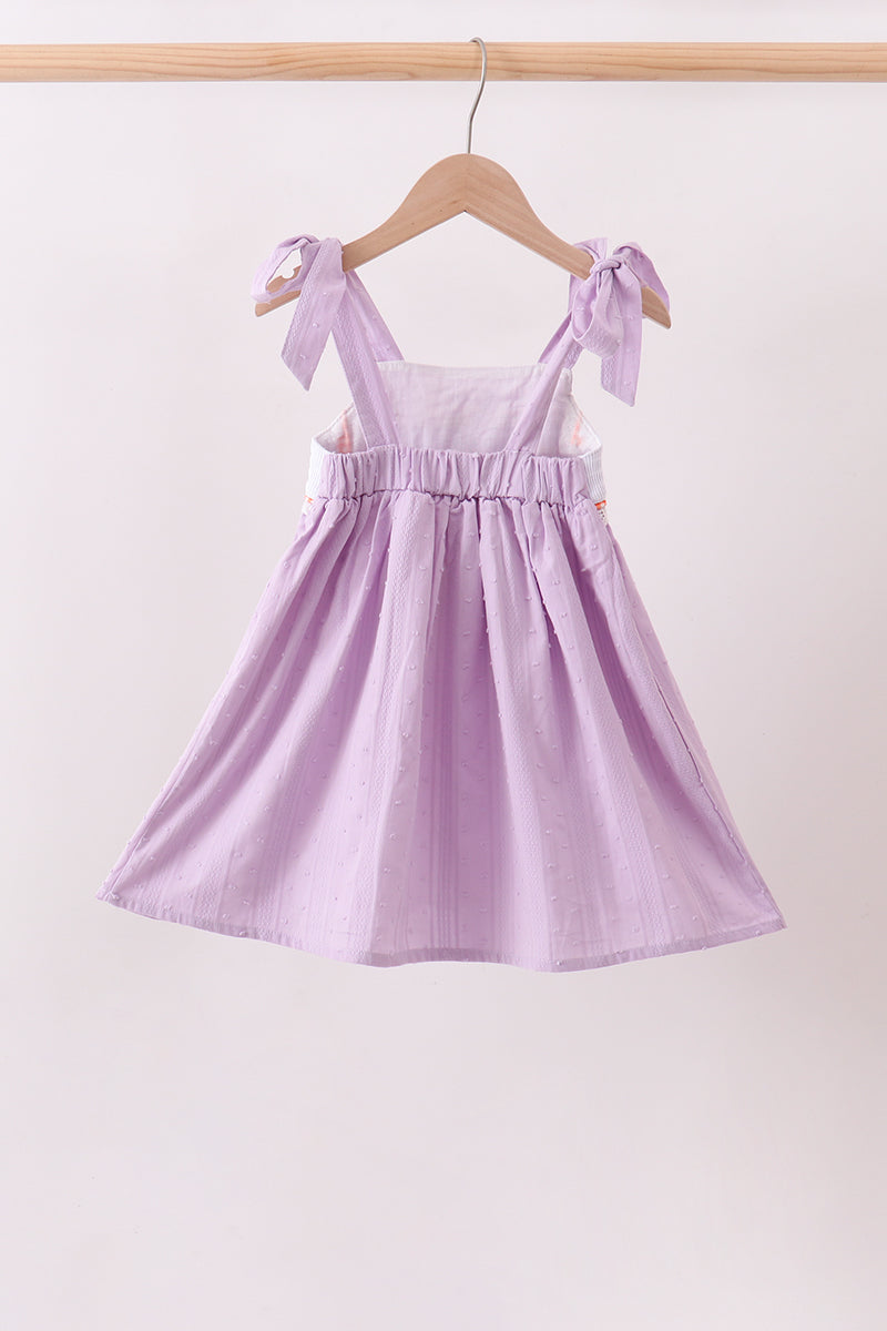 Purple Candy Smocked Dress