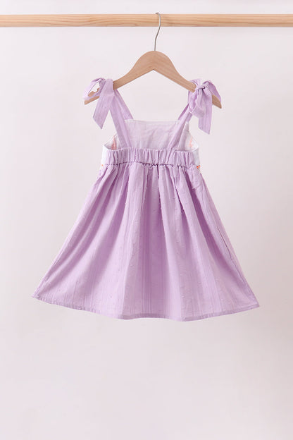 Purple Candy Smocked Dress