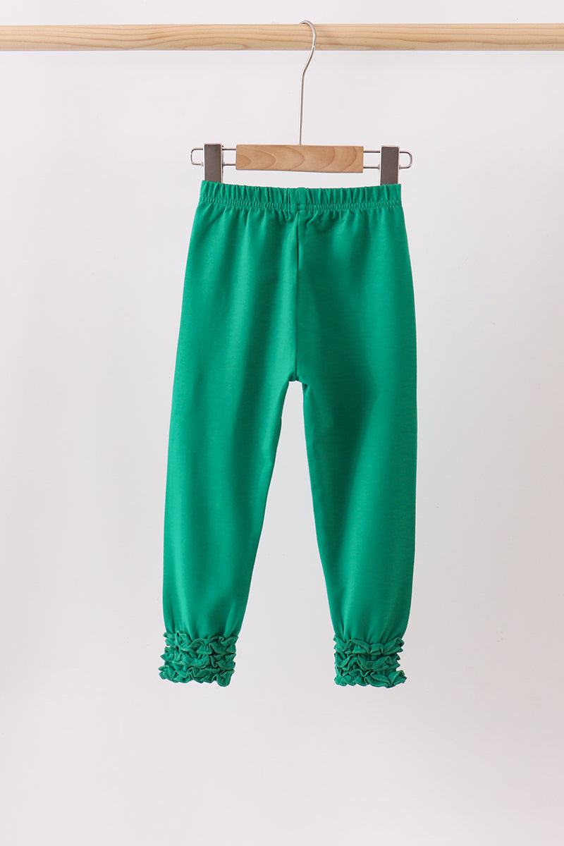 Forest icing ruffle pants