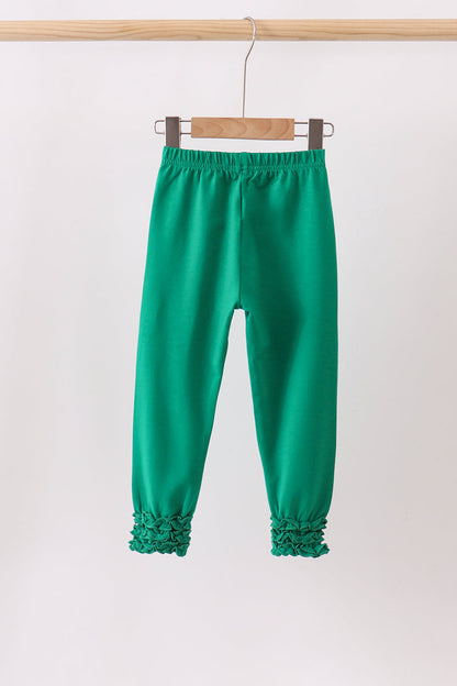 Forest icing ruffle pants
