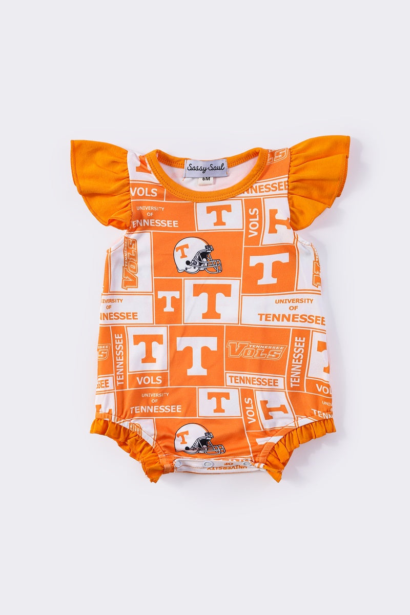 Tennessee print girl bubble