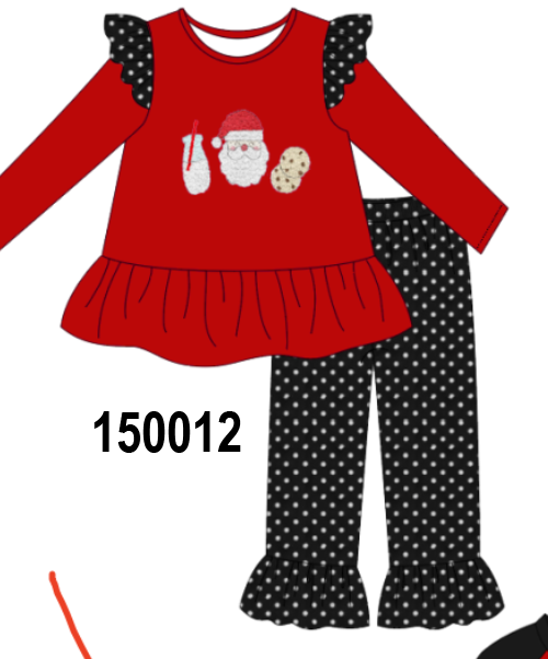 Red Milk Cookies French Knot Set